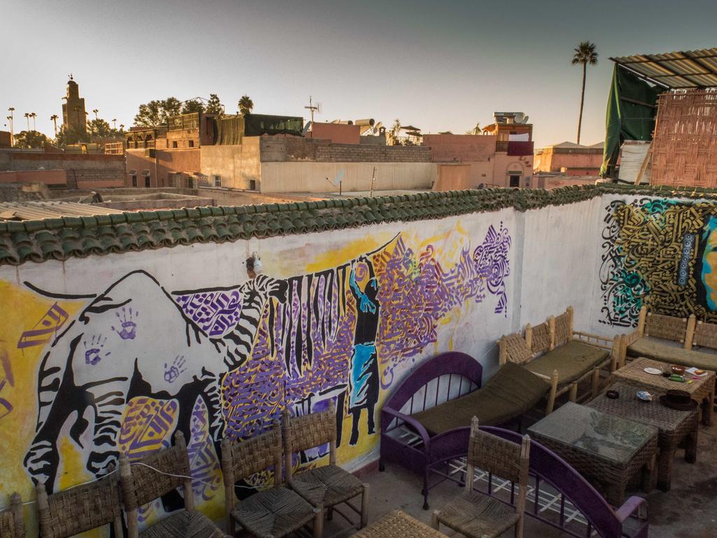 Backpackers Grapevine Hostel Marrakesh Bagian luar foto