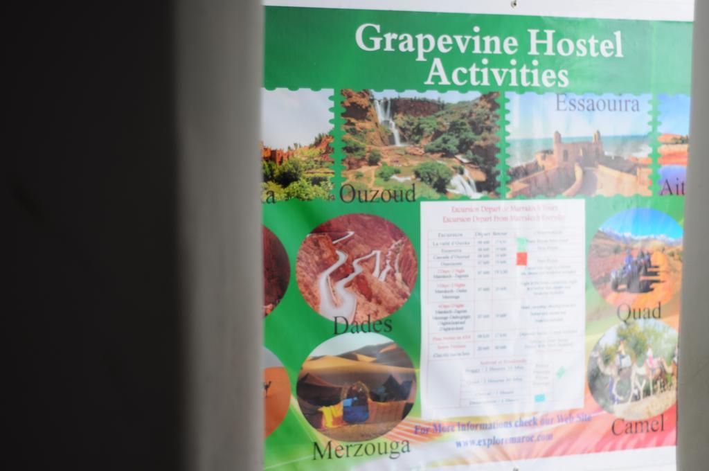 Backpackers Grapevine Hostel Marrakesh Bagian luar foto