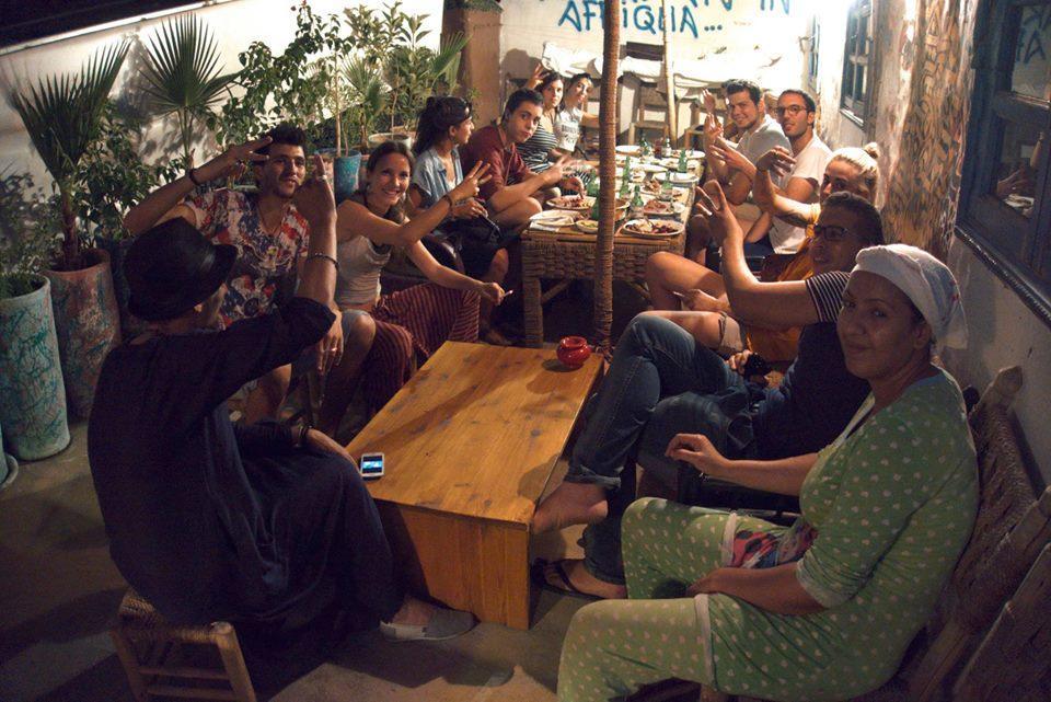 Backpackers Grapevine Hostel Marrakesh Bagian luar foto