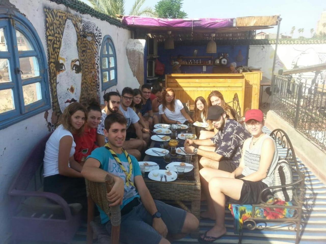 Backpackers Grapevine Hostel Marrakesh Bagian luar foto